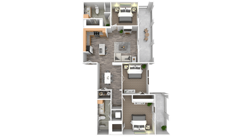 4567 West Pine Boulevard 1-3 Beds Apartment for Rent - Photo Gallery 58